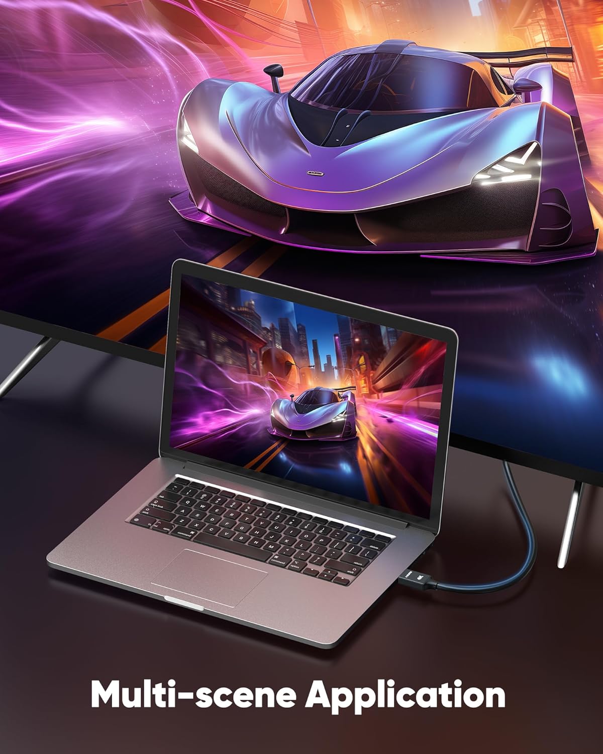 Capshi 4K Long HDMI Cable 30ft/9M, in-Wall CL3 Rated HDMI Cable 2.0 Support (HDR10 8/10bit 18Gbps HDCP2.2 ARC) High Speed HD Shielded Cord Compatible with TV, Laptop, PC, HDTV