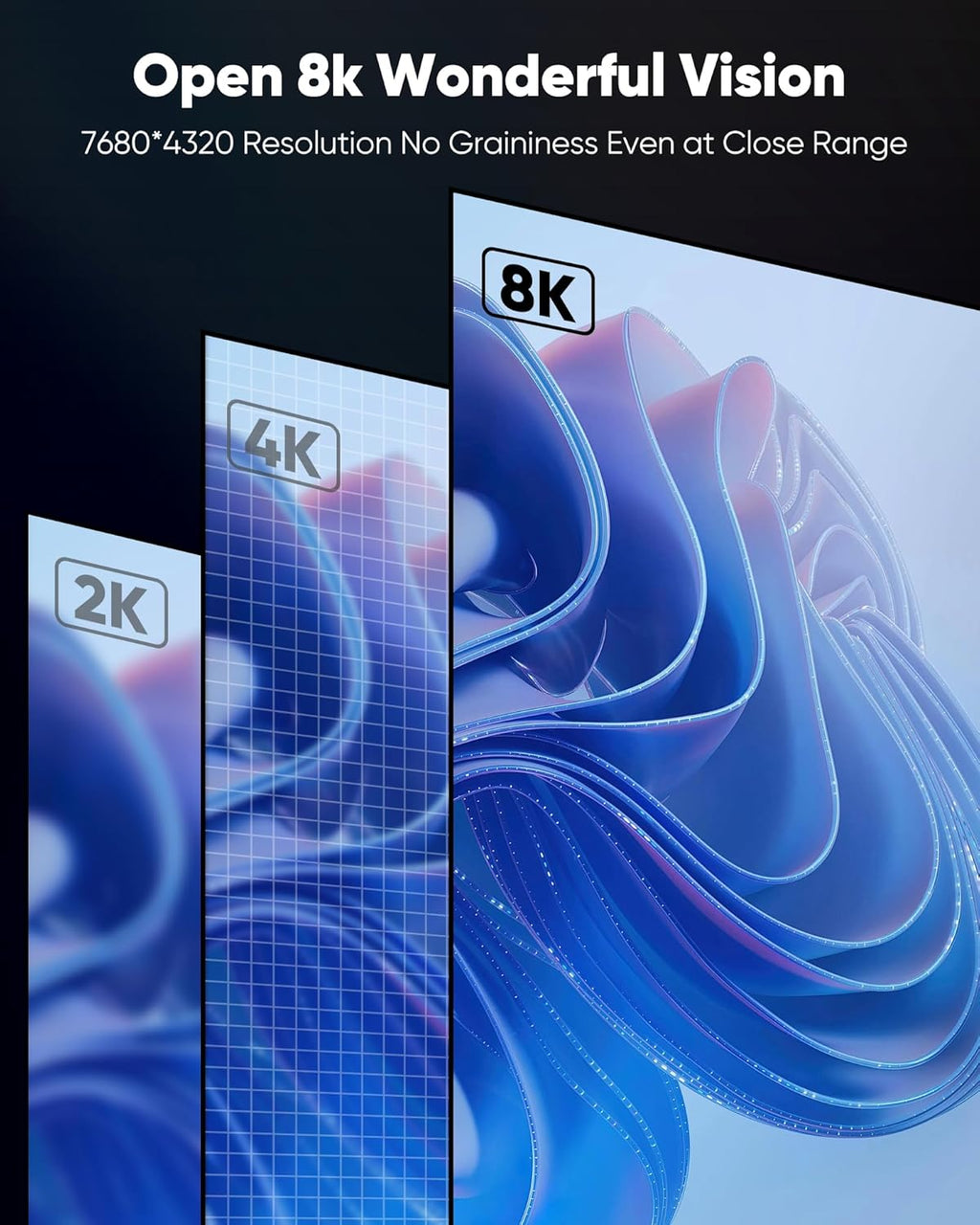 Capshi 6.6ft 8K 4K@120Hz HDMI Cable 2.1, 48Gbps High Speed Cord for PS5/4, TV, Gaming Console, Monitor, 8K@60Hz, 2K@240Hz, 144Hz, Support HDR, eARC, DTS:X, HDCP 2.2 & 2.3, Braided, Grey